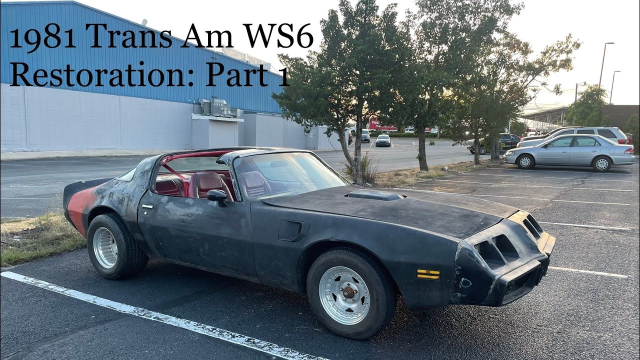 1981 Pontiac Trans Am Restoration : Part 1 - Undoing The Bad Repairs
