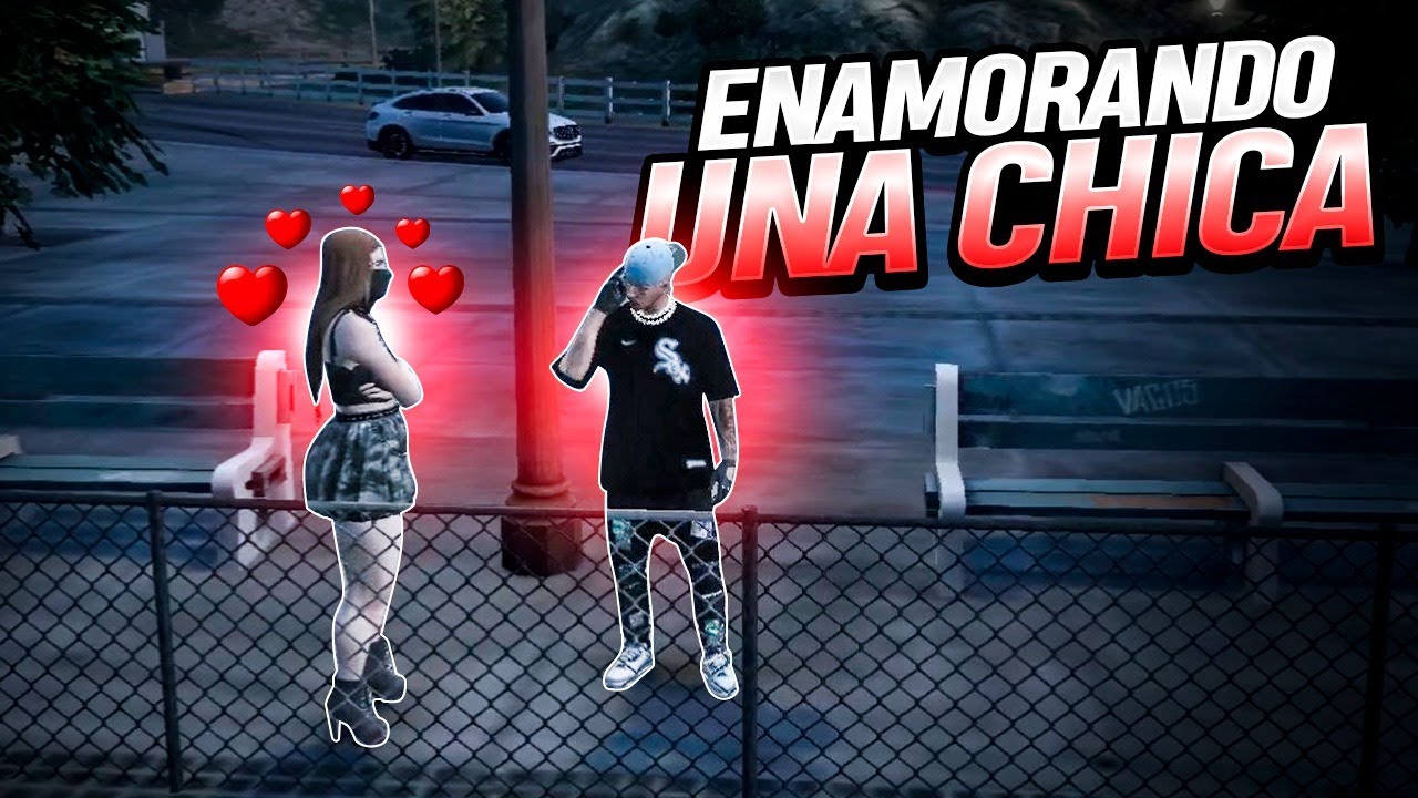 Enamorando a una chica en un servidor de gta v Rp