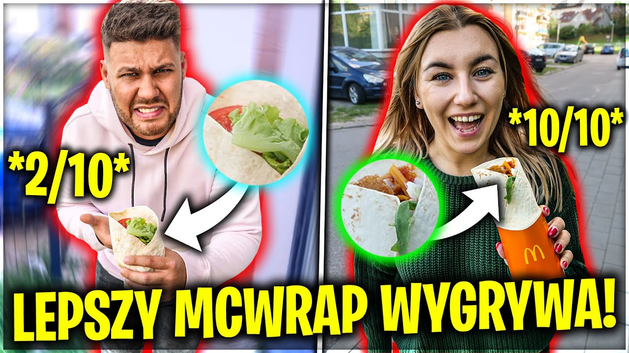 KTO ZROBI LEPSZEGO MCWRAPA WYGRYWA! *wyszły pyszne*