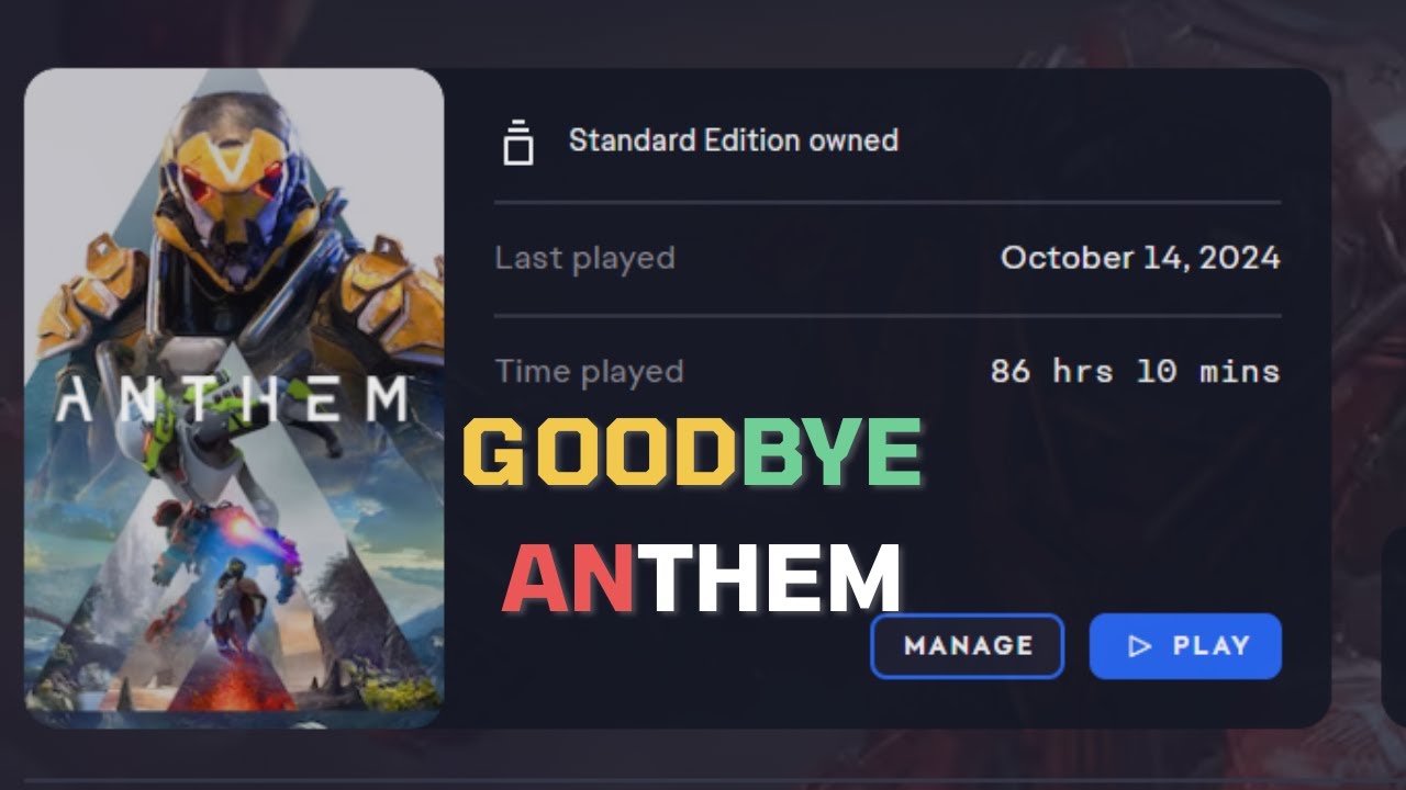 One Last Time: Anthem
