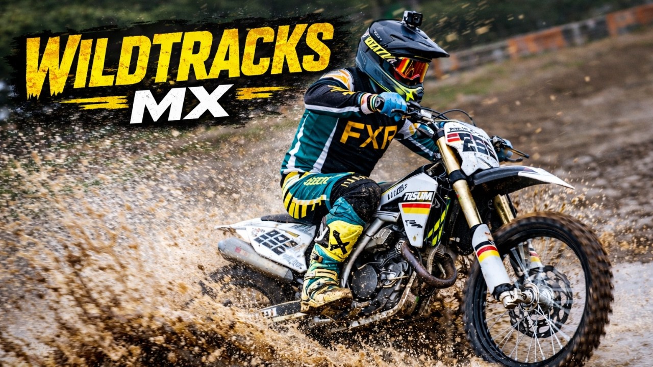 WildTracks MX Winter Intermediate Group 🏁 | Triumph TF 250-X GoPro POV
