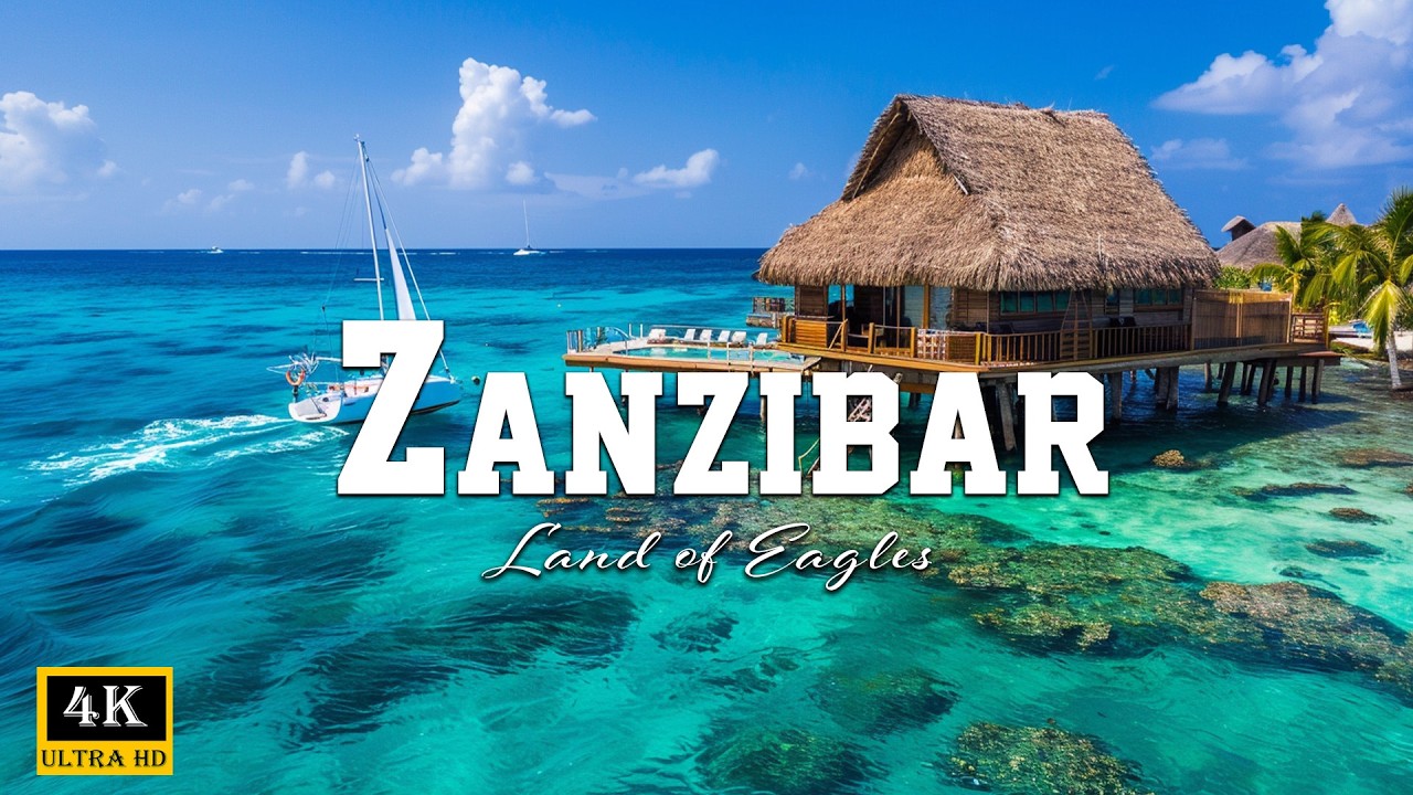 Zanzibar 4K – Discover the Tropical Paradise and Crystal Waters of Tanzania With Deep House Chill