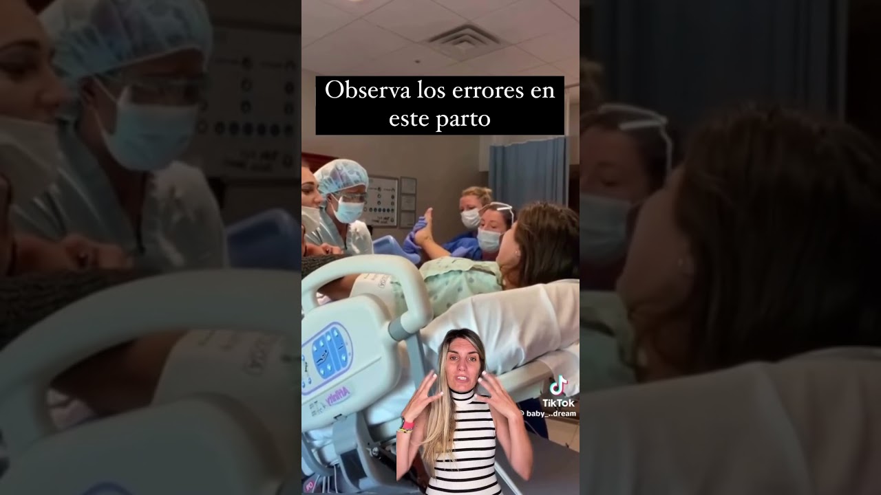 Aprende de los errores en este parto para tener un parto m&aacute;s f&aacute;cil. #parto #maternidad #short