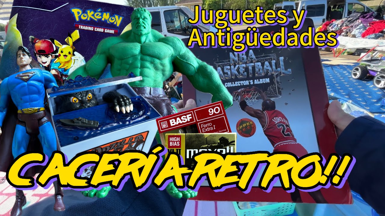 CACERÍA RETRO!! JUGUETES Y ANTIGÜEDADES - Rastro de Salamanca