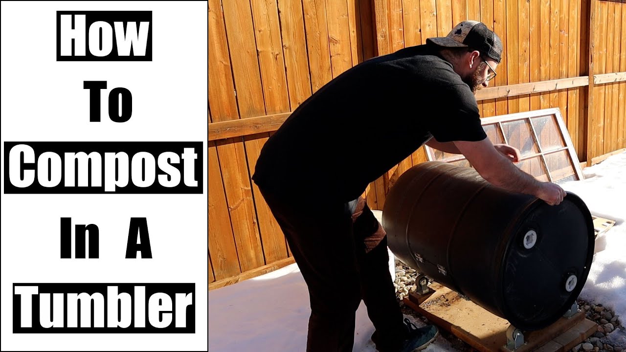 How To Compost - How To Compost In A Tumbler