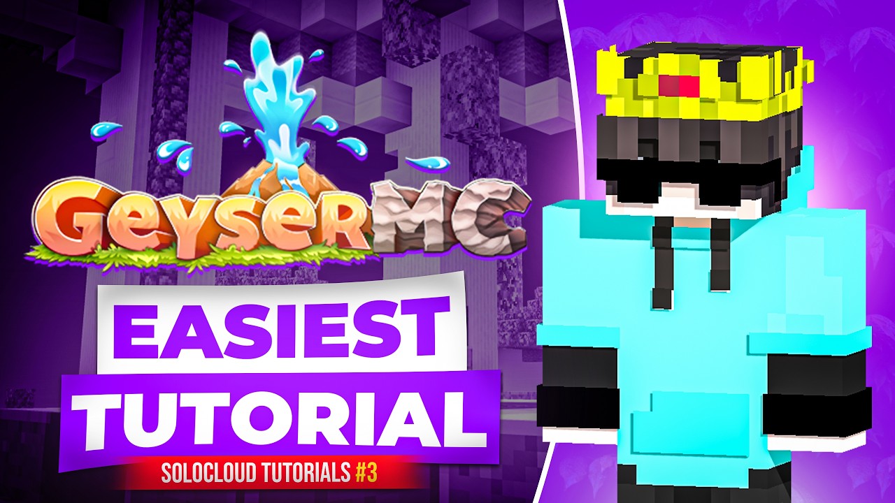 How To Setup GeyserMc On Your Minecraft Server | Java & Bedrock | Solo Cloud Tutorial Series Part #3