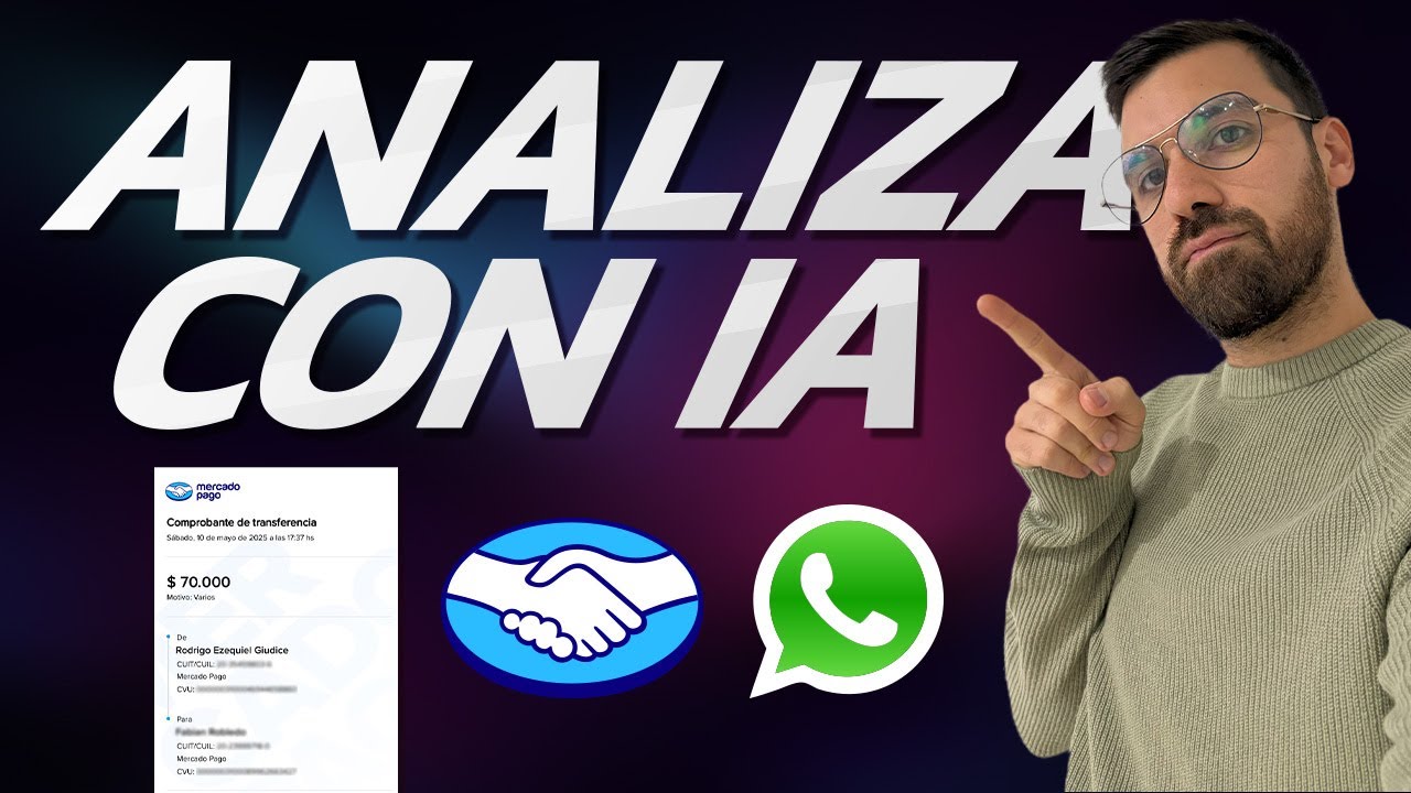 AUTOMATIZA con IA en 1 MINUTO los COMPROBANTES 📜de tu negocio