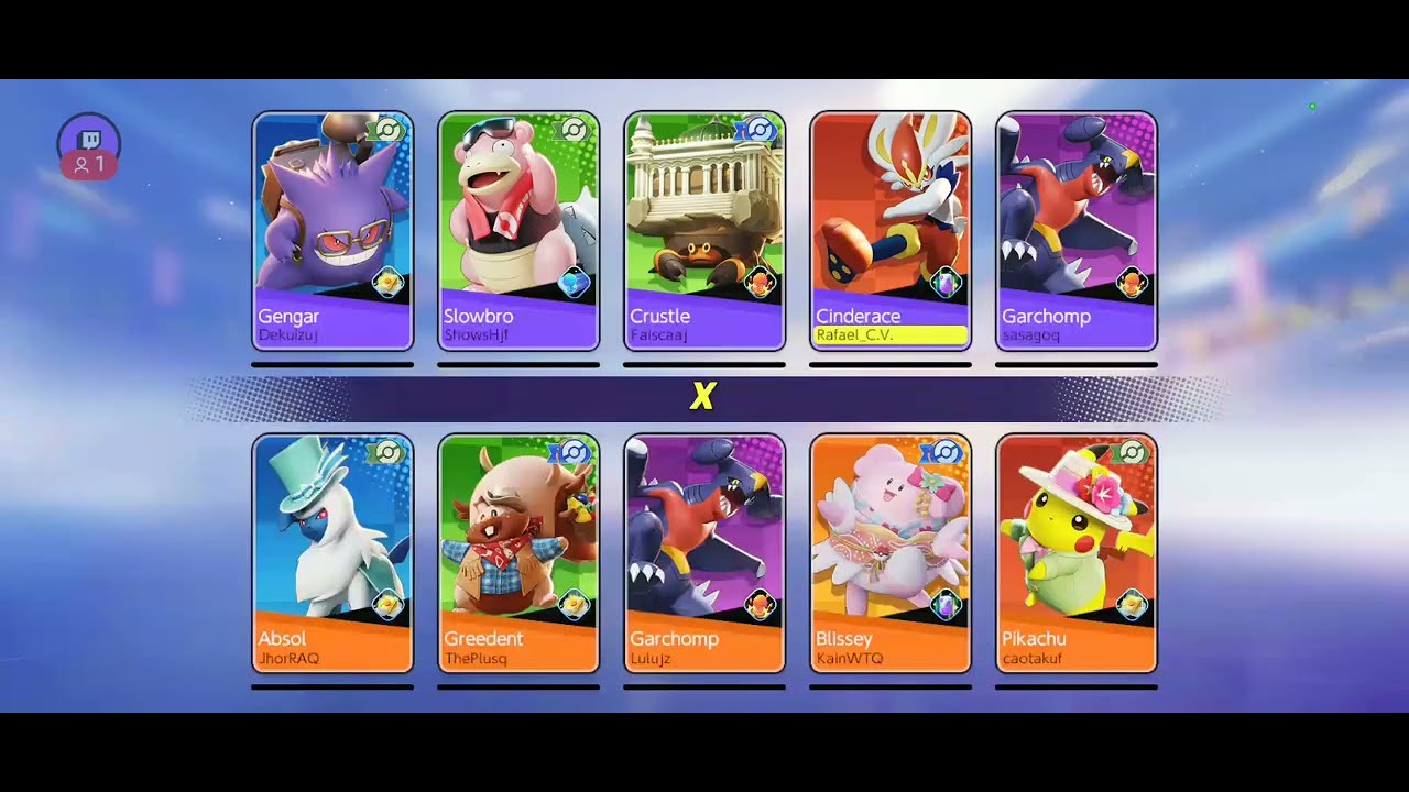 Jogando Pok&eacute;mon UNITE . Agora venha ver !