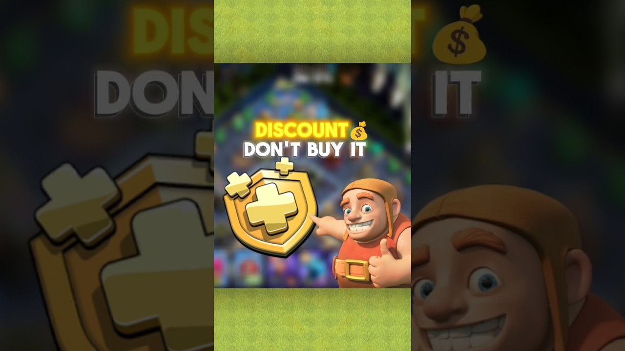 Don&rsquo;t Waste Your Gold Pass Discount! Use It at the Right Time #clashofclans #coc