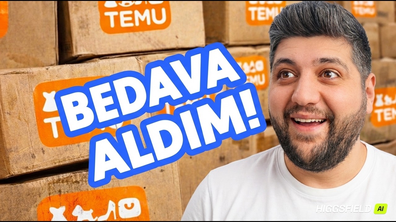 TEMU 'DAN BEDAVA ALDIĞIM ÜRÜNLER! | Temu Alışveriş (2026)