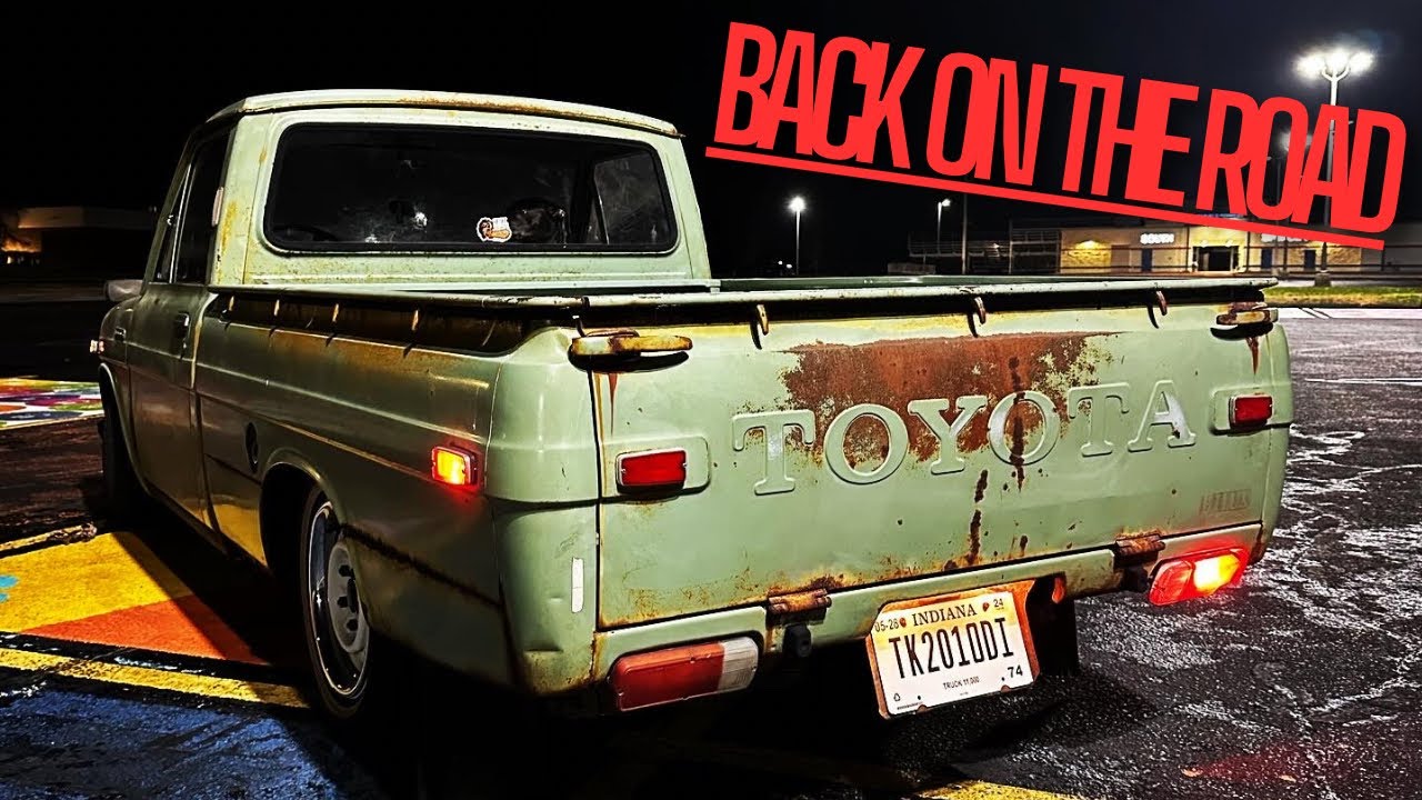 Rare Mini Truck back on the road