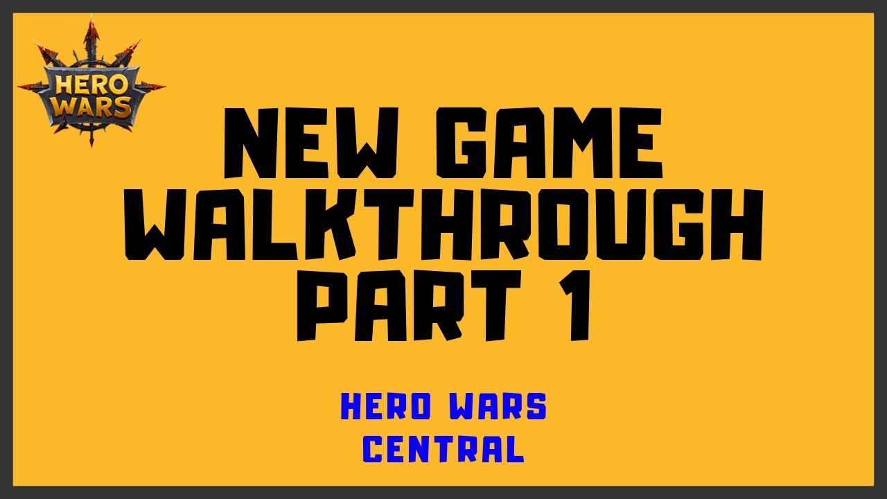 Hero Wars | New Game Series (Part 1)