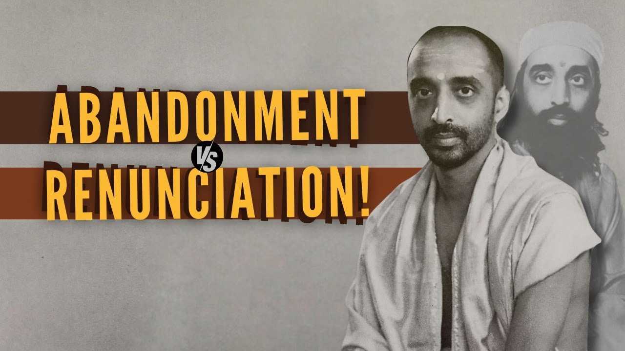 44 of 108 | Abandonment vs. Renunciation! | Swami Chinmayananda  | Bhagavat Gita Ch18