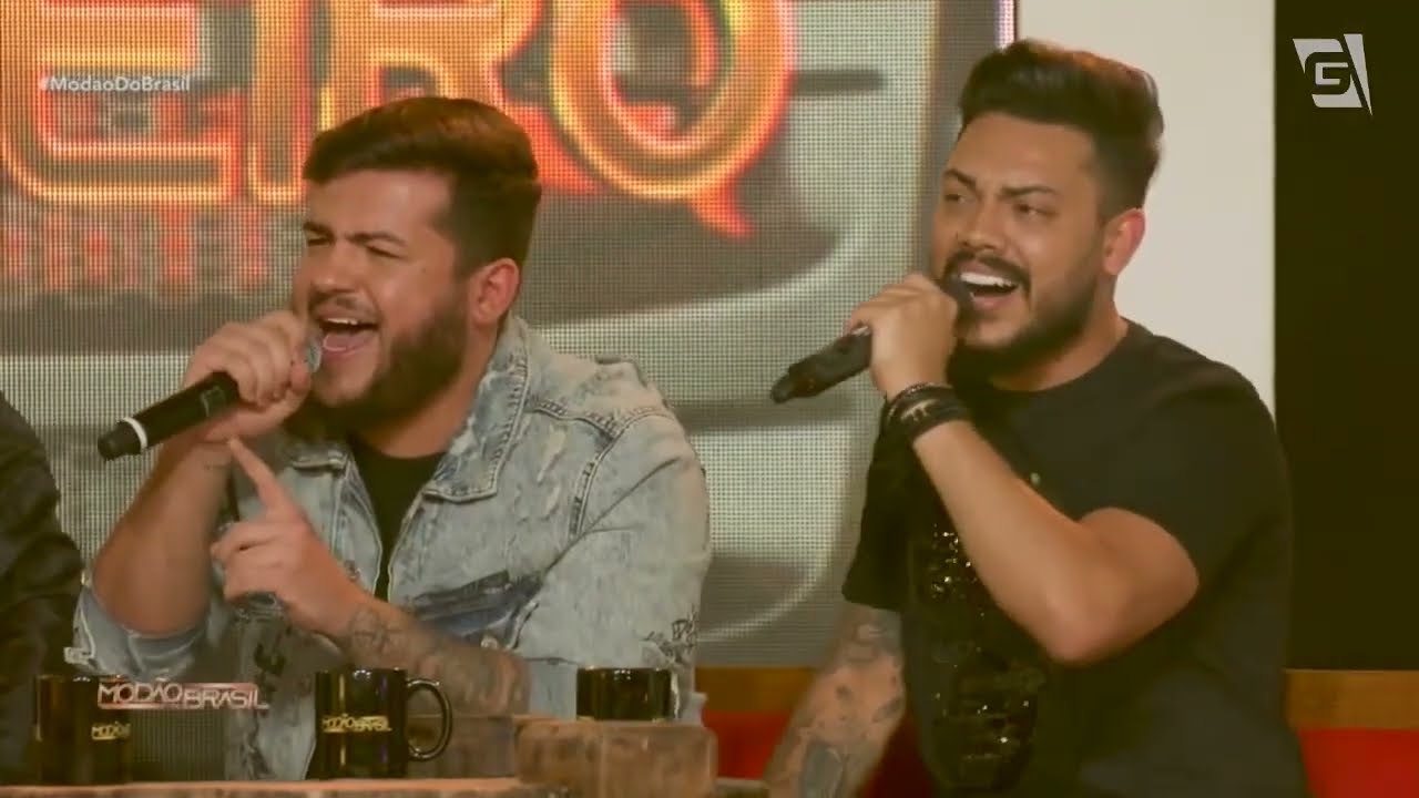 Ícaro e Gilmar / Day e Lara e Fátima Leão cantando Modão