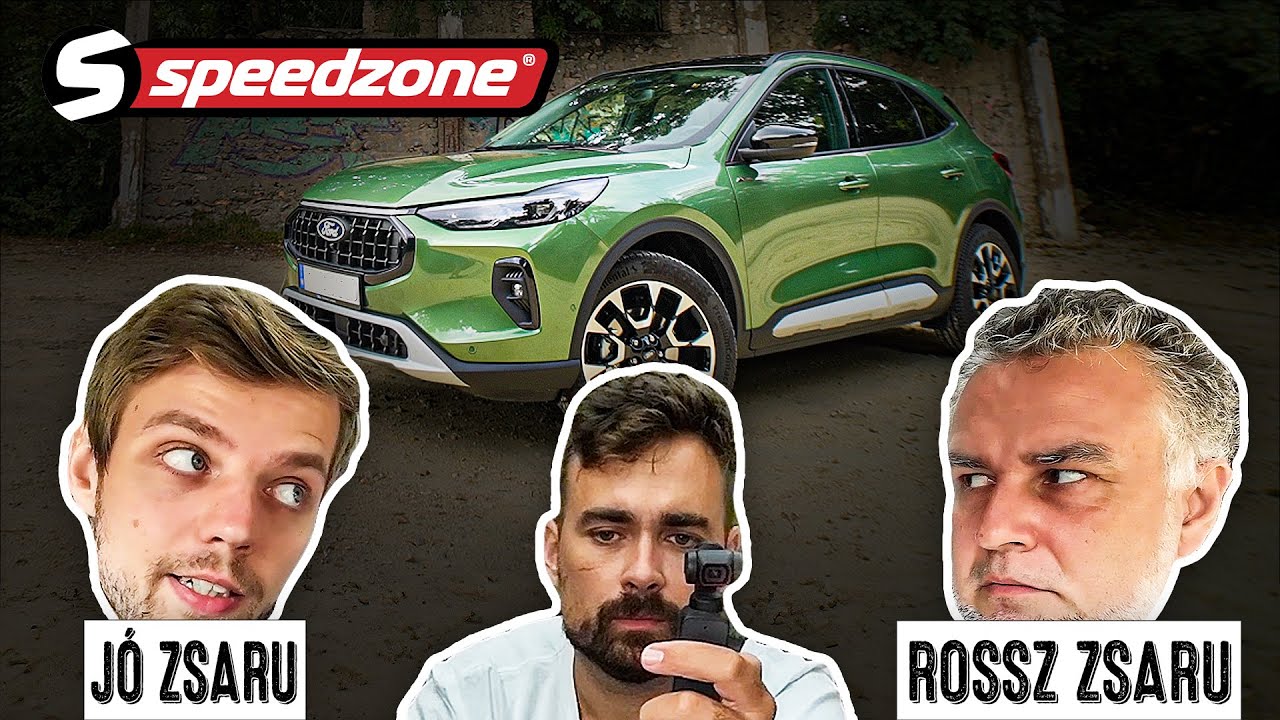 Ford Kuga Active FHEV (2024): Három férfi, egy eset - Speedzone teszt