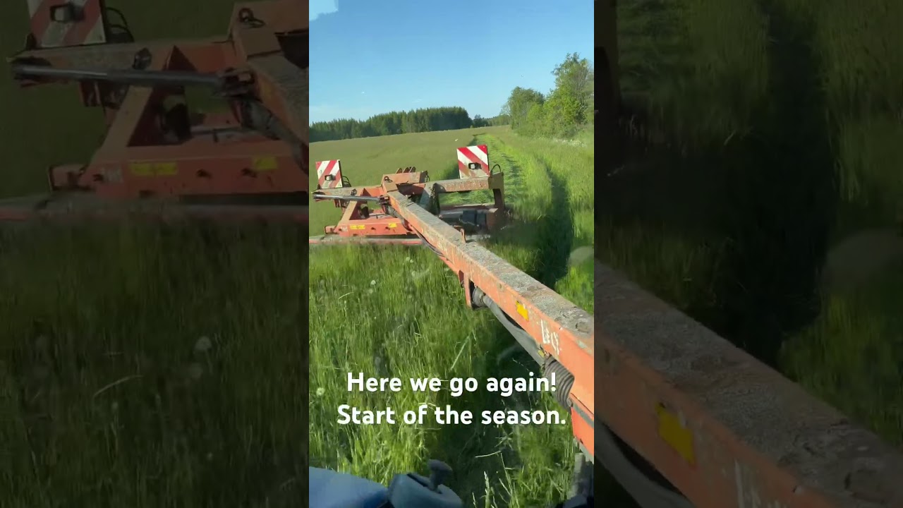 RMAC 2023 - CANCEL for me! #shorts #mowing #silage