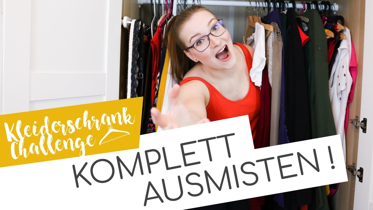 Kleiderschrank richtig aussortieren - Kleine Tipps, große Wirkung 😱 | KleiderschrankChallenge