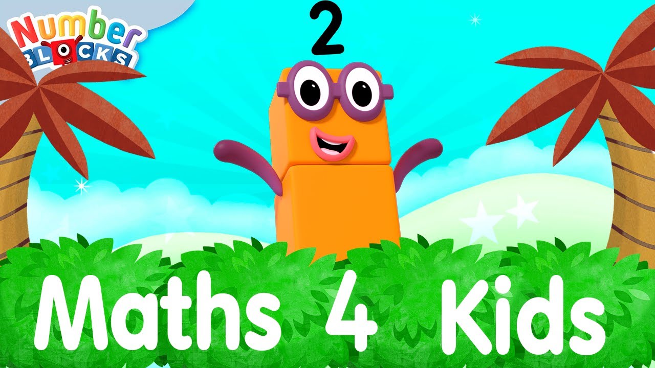 Aprenda a Contar - Nível 2 🟨🟨 | Desenhos Animados para Crianças | 12345 | Numberblocks em Português