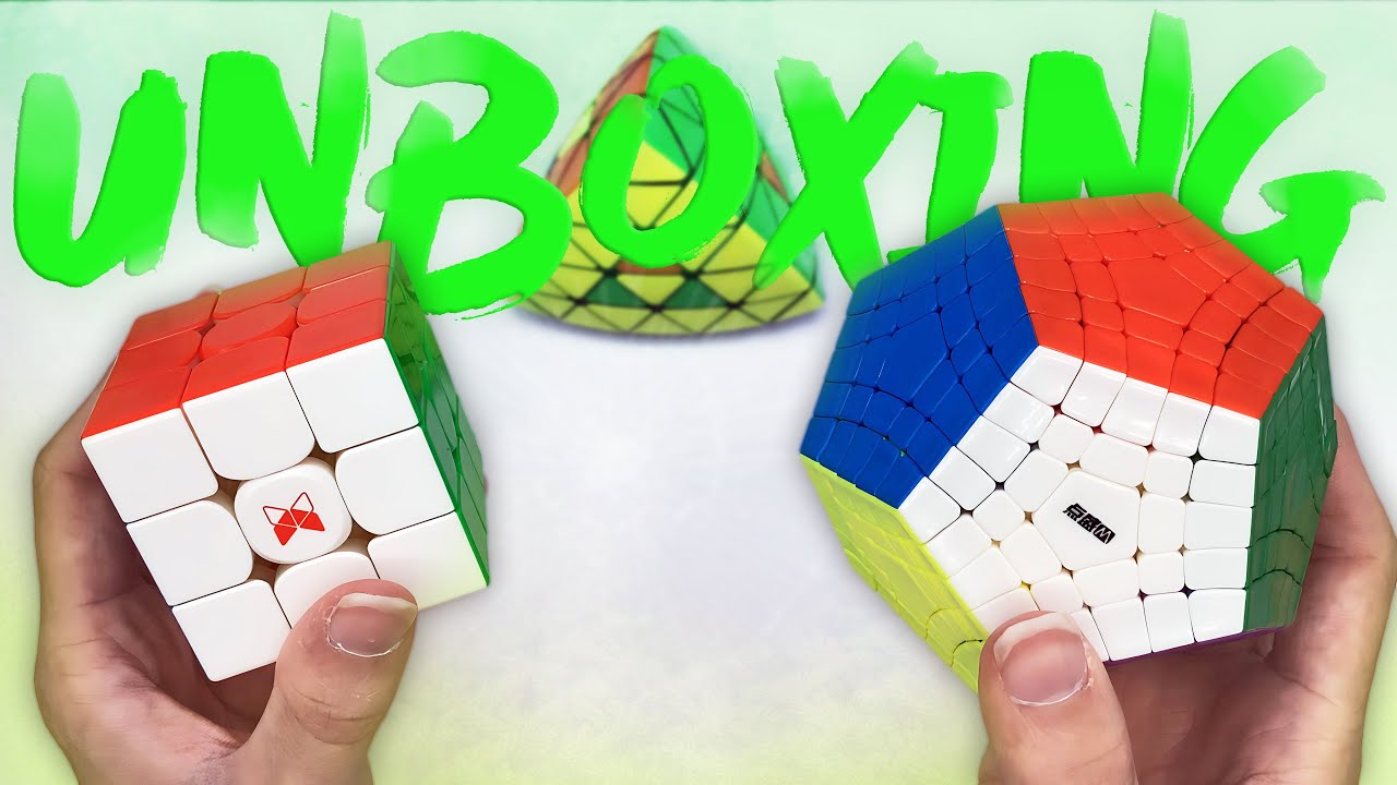 X-Man Tornado V3, MFJS Super RS3M, & DianSheng Magnetic Gigaminx Unboxing + More! | thecubicle.com