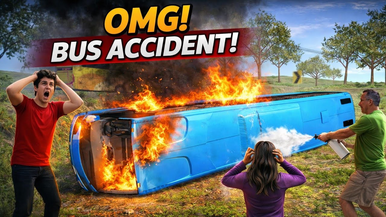 BUSSID Season 2 – Part 80😨 | Risky Shortcut Through Hills Gone Wrong💥 Couch bus simulator India 🌲