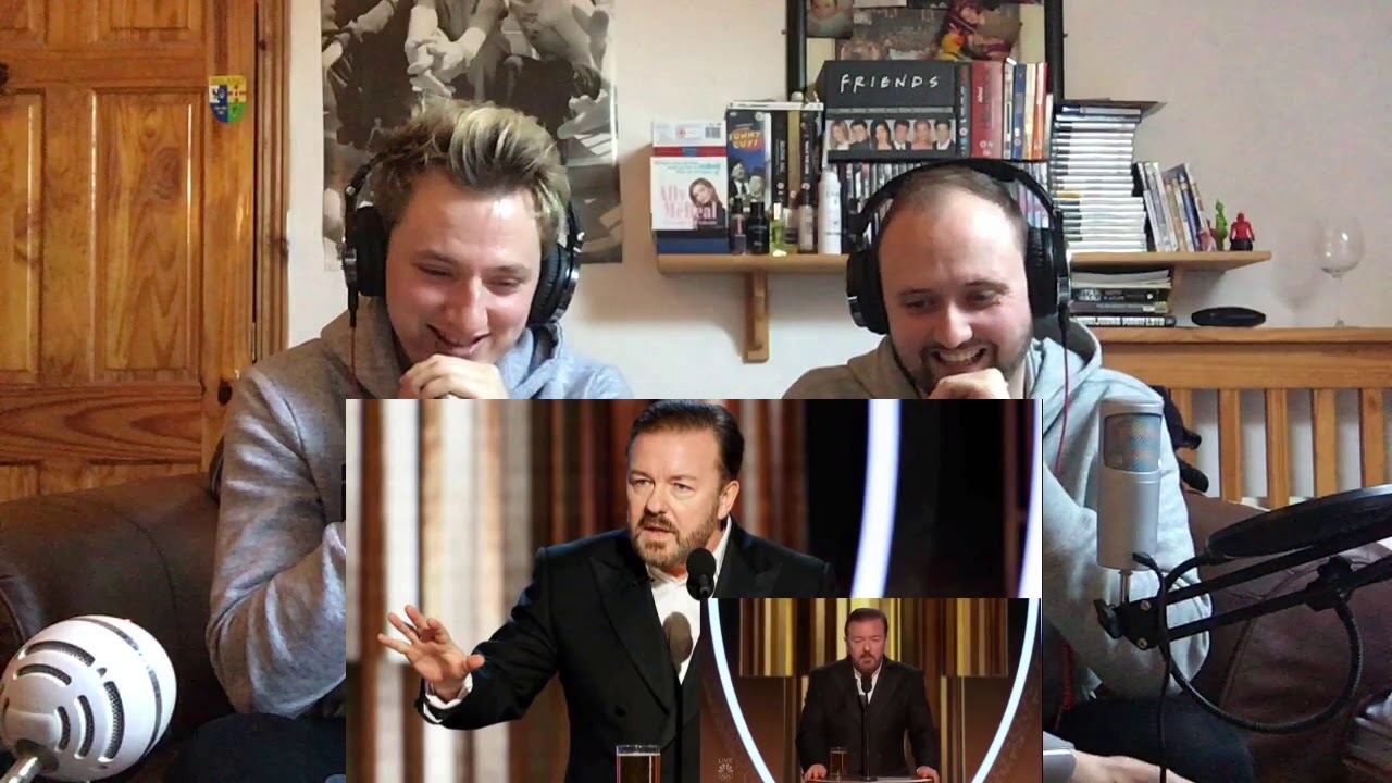 Ricky Gervais Golden Globes 2020 | Reaction!