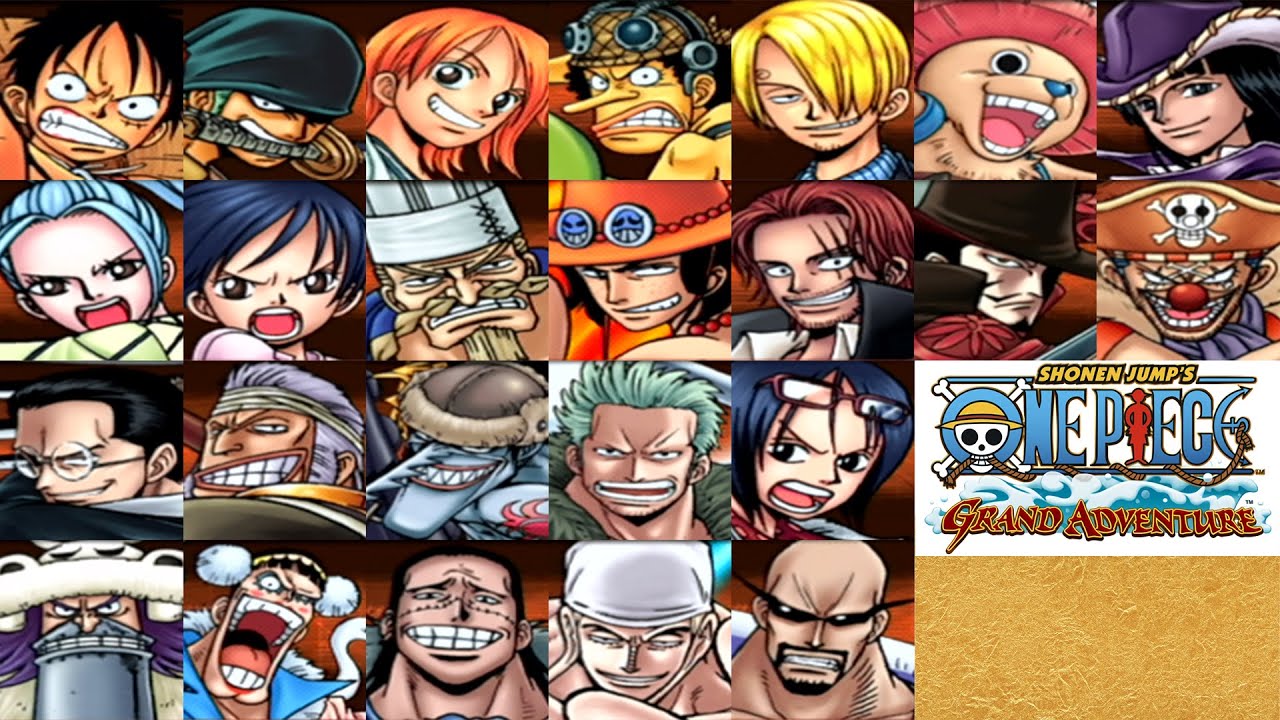ワンピース グランドアドベンチャー 必殺技集 One Piece Grand Adventure Special Attacks