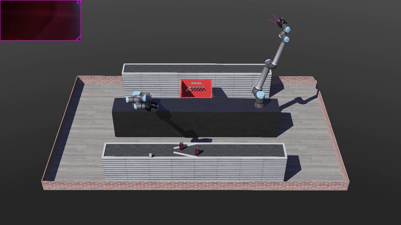 UR10e in Webots: Adding a camera to second robot for colour recognition