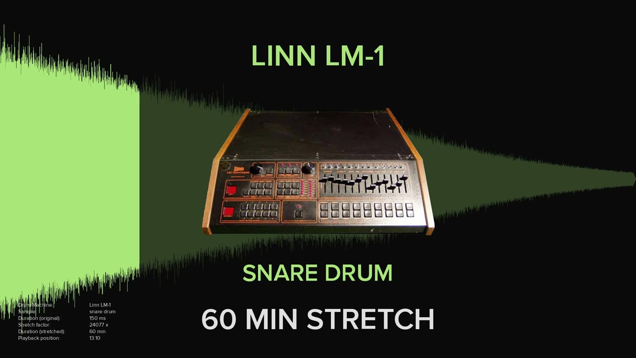 Linn LM-1 Snare Drum (1 HOUR)