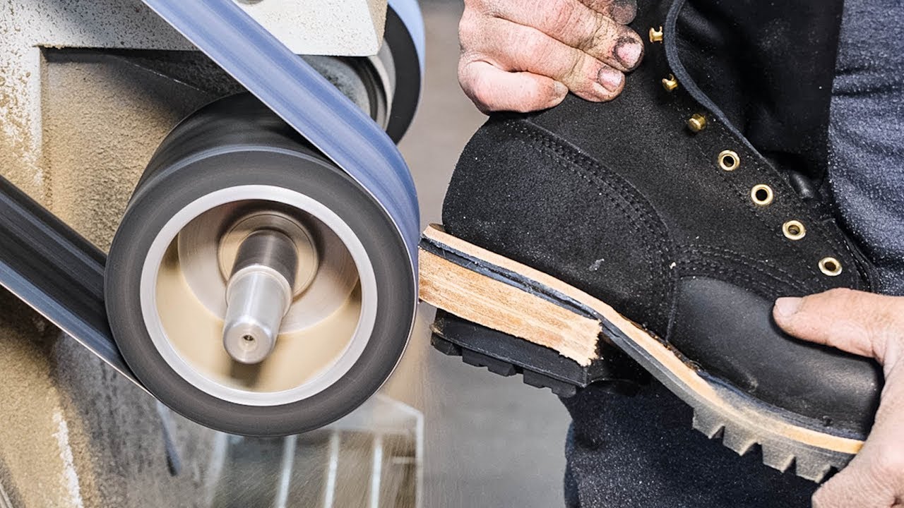 World's BEST Motorcycle Boots: How It's Made - Nicks Handmade Boots | ASMR