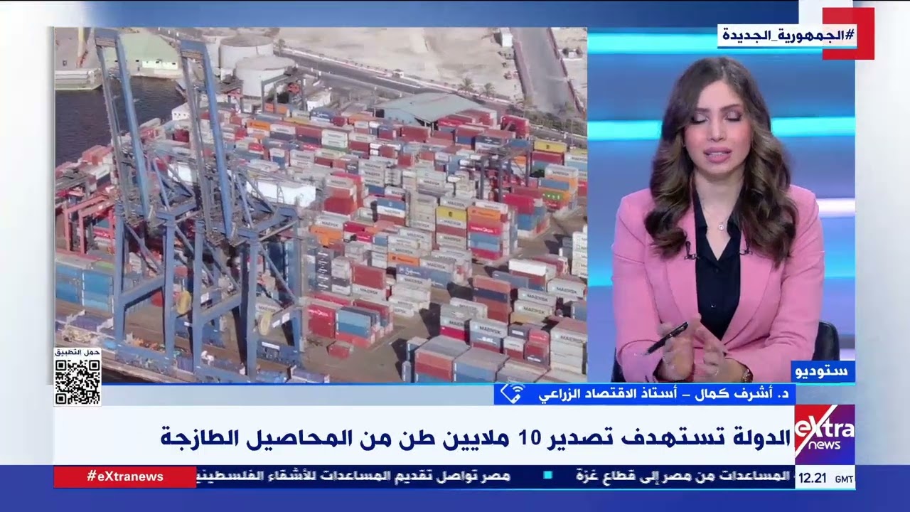 د. أشرف كمال أستاذ الاقتصاد الزراعي: هناك طفرة كبيرة في الصادرات الزراعية المصرية