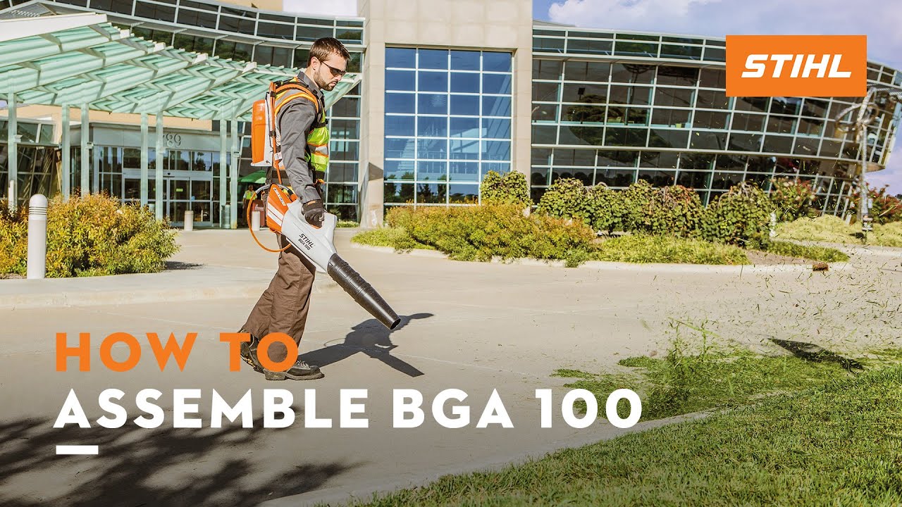How to Assemble: BGA 100 | STIHL Tutorial
