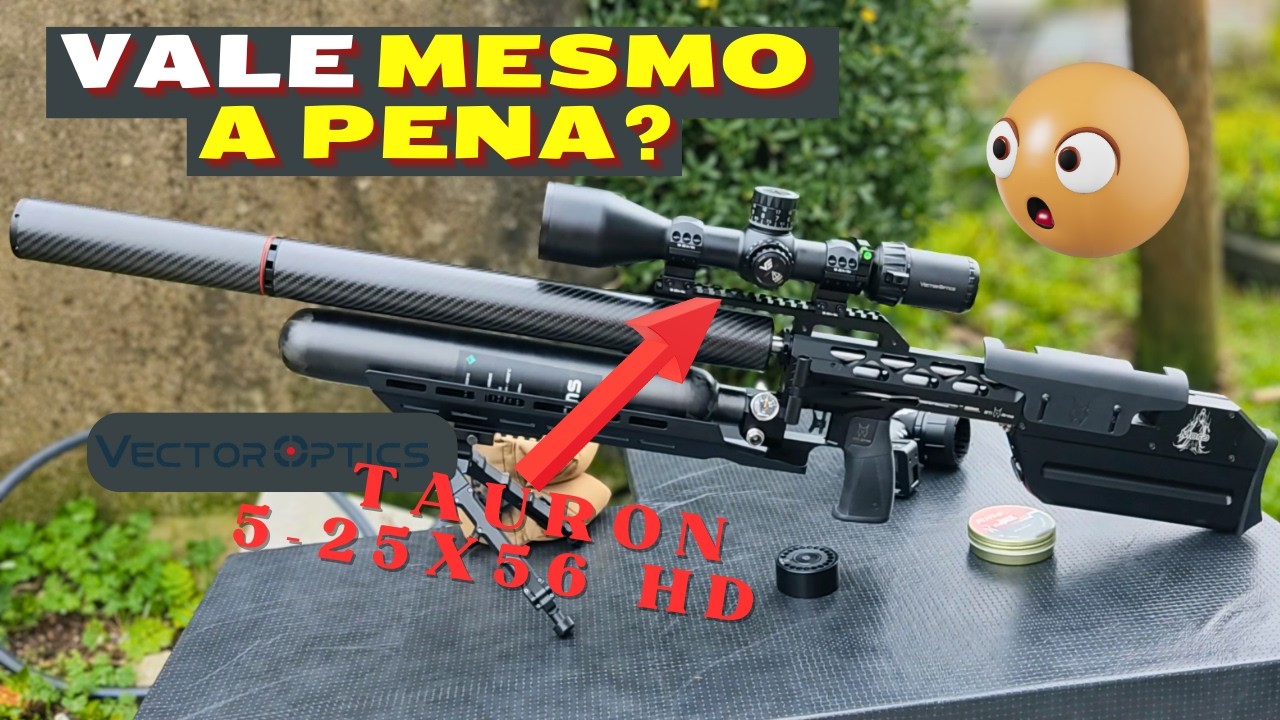 Ensaio rápido | Vector Optics Tauron 5-25x56 HD com Scope Cam