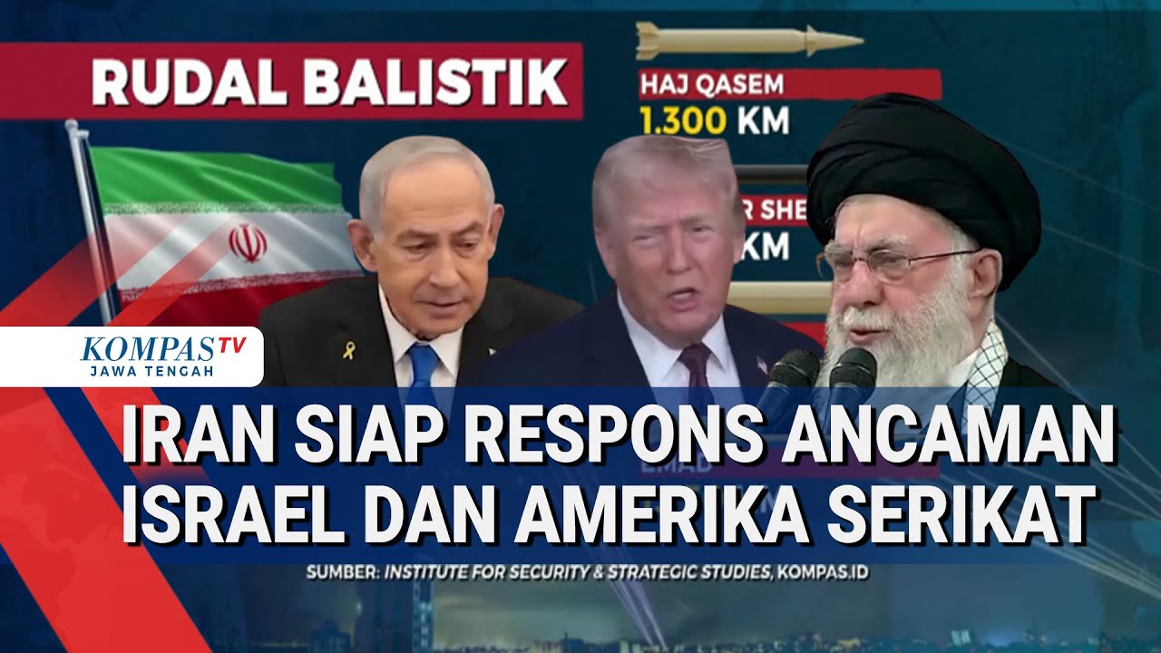 Panas! Iran Siap Respons Ancaman Israel dan Amerika Serikat