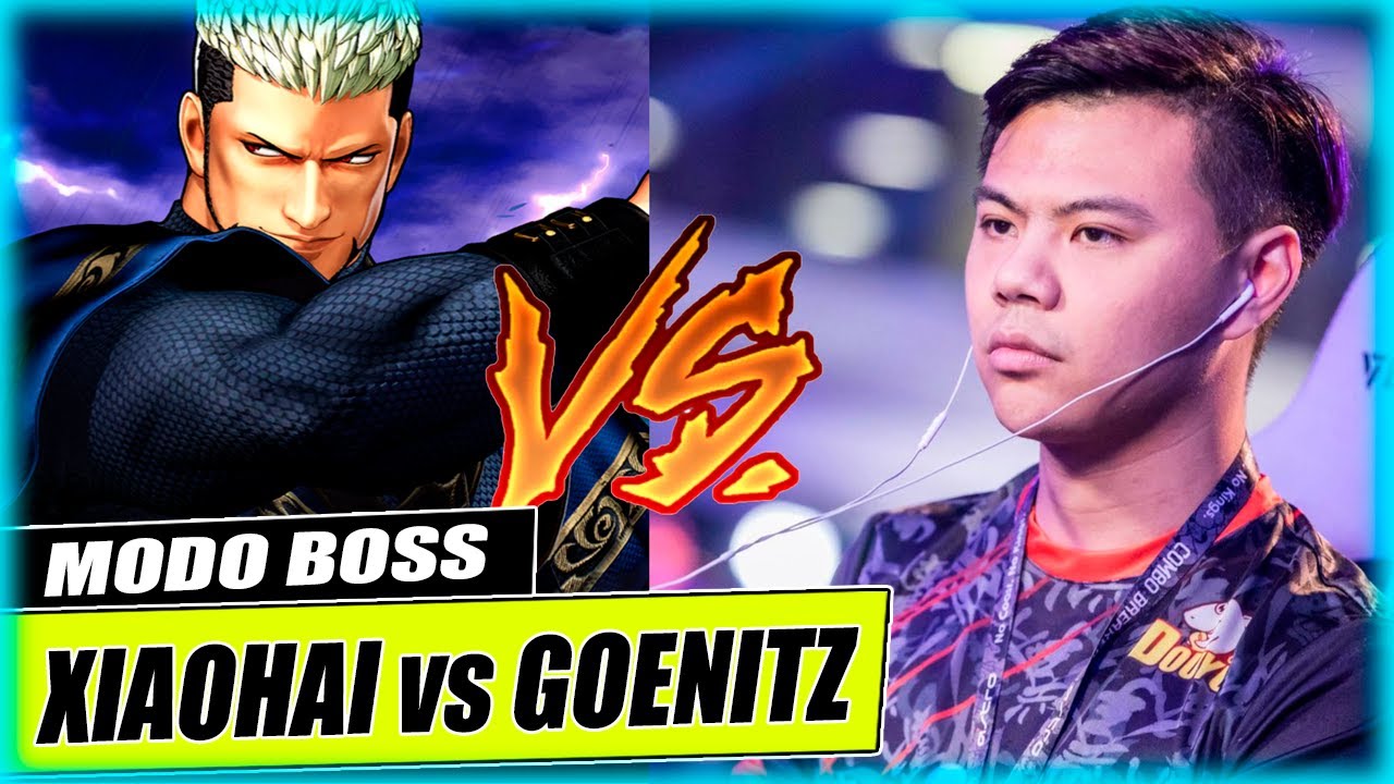 XIAOHAI vs Goenitz BOSS - Pro-player contra o Rei Celestial - KOF XV