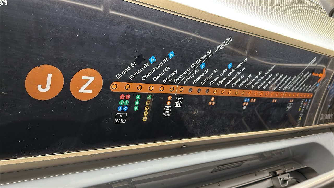 BMT Subway: R143 (J) Train Ride from Broad Street to Jamaica Center-Parsons/Archer