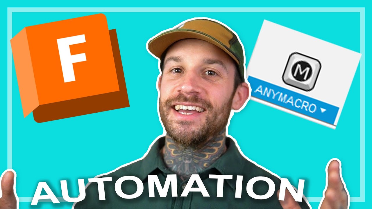 Automate your workflow in Autodesk Fusion using AnyMacro