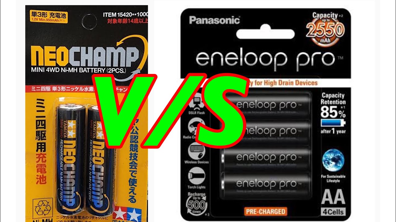 Neo champ v/s eneloop pro black