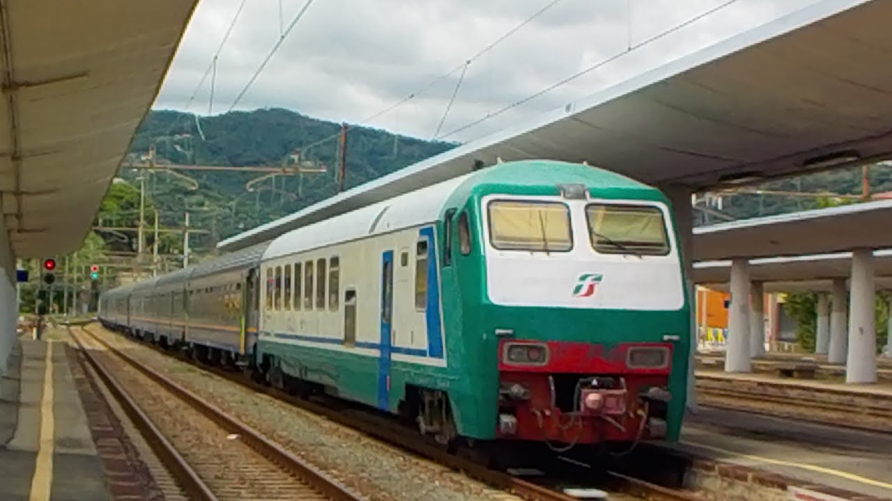 Treni nel Savonese tra merci, regionali, IC è L'ultima pilota UIC-X Circolante
