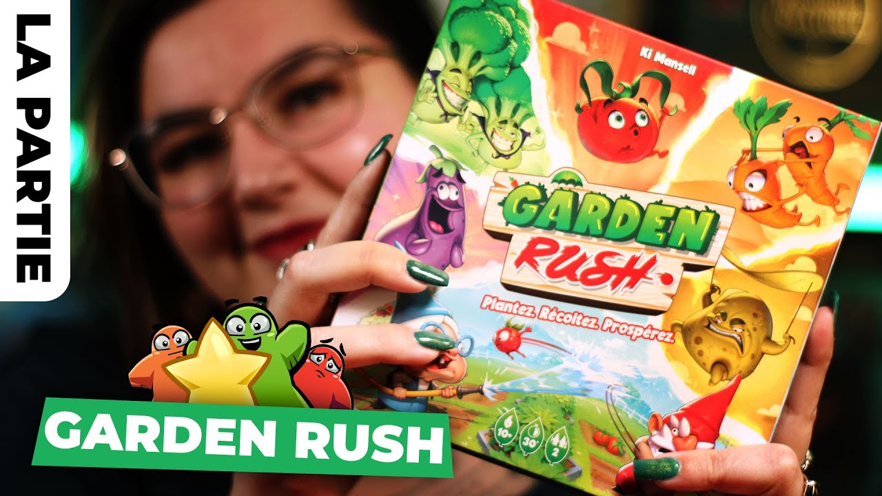 [Règles & Partie] GARDEN RUSH | 2 joueurs | Space Cowboys