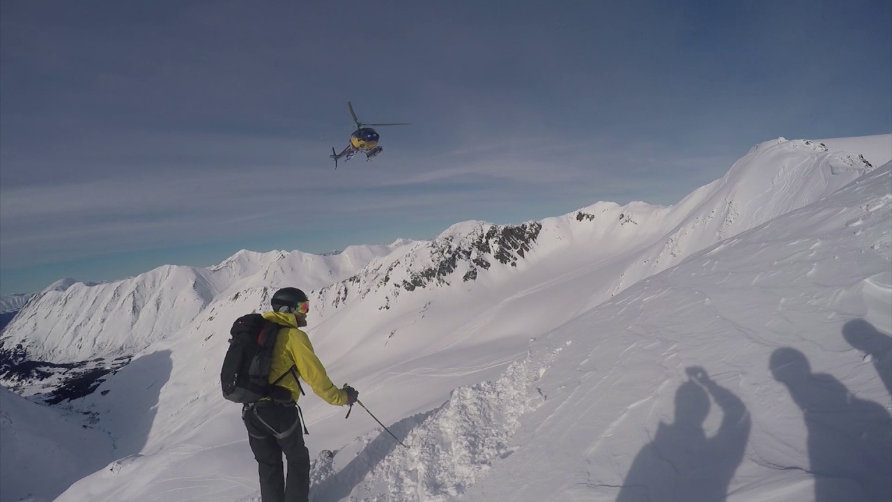 Day 1 - Alyeska, Alaska - Chugach Powder Guides - HeliSkiing - March 2017