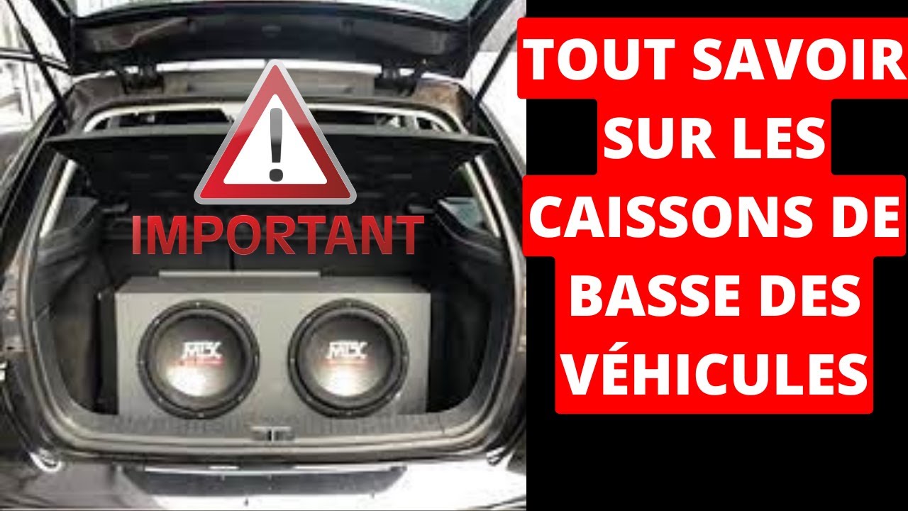 Comment et quel Caisson de Basse Voiture choisir en 2024 ? TOP 5 des meilleurs ! test SILVERCREST 3