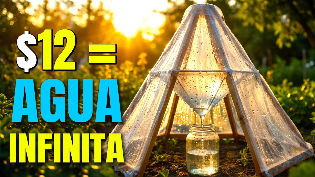 AGUA INFINITA Por 12 Doslares: El Truco De Ingenier&iacute;a Olvidado