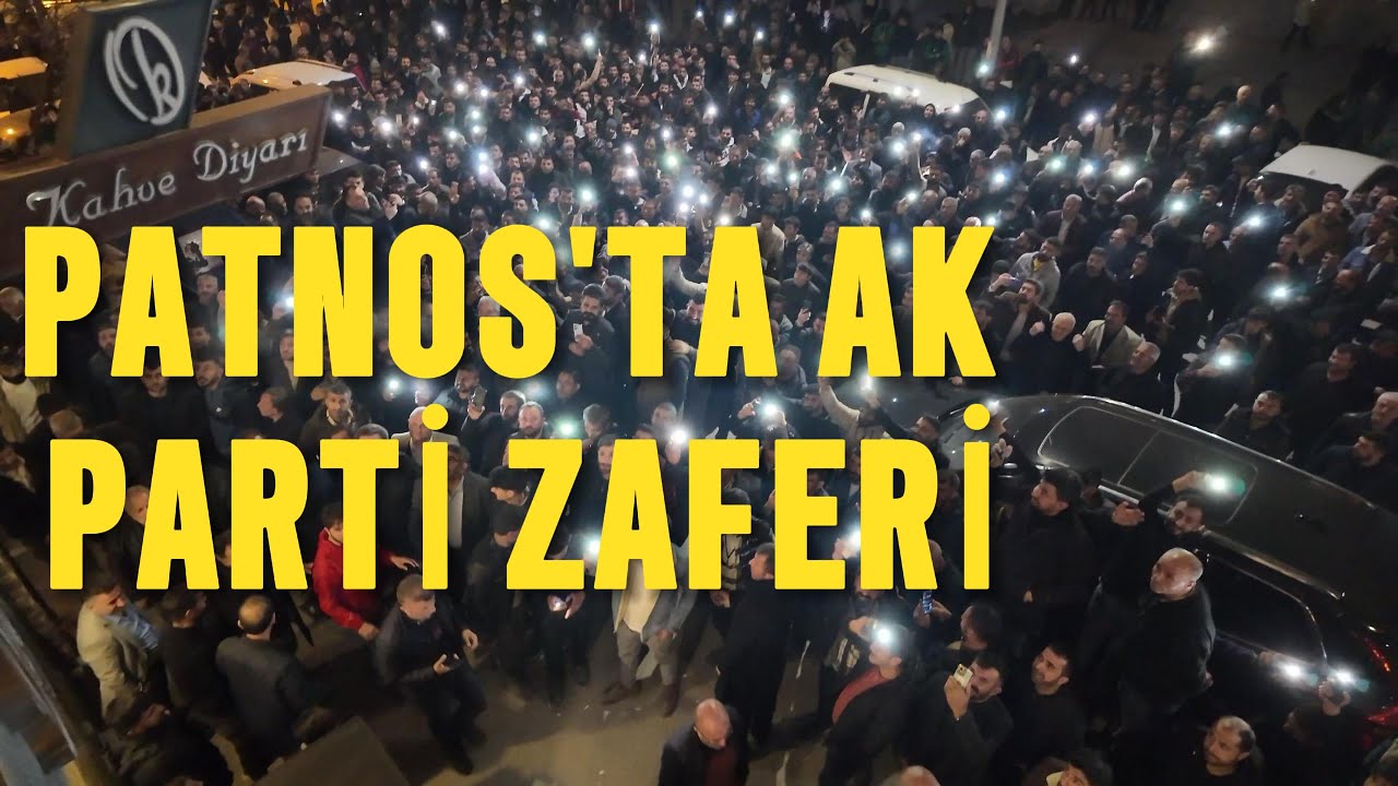 AĞRI PATNOS'TA AK PARTİ ZAFERİ