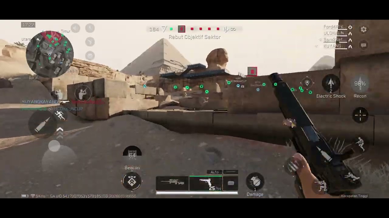 Medicnya aneh. Delta Force Mobile