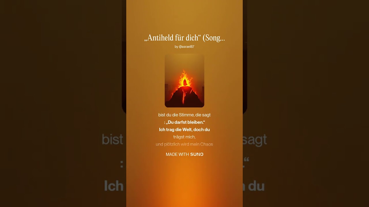 Antiheld für dich #ai #musik #copyrightfreemusic #nocopyright #songlyrics