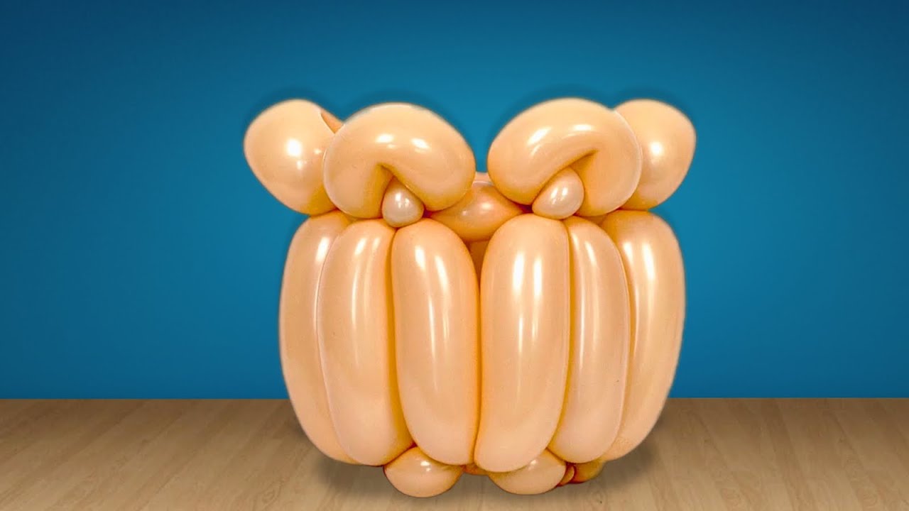 How to make a vase out of balloons