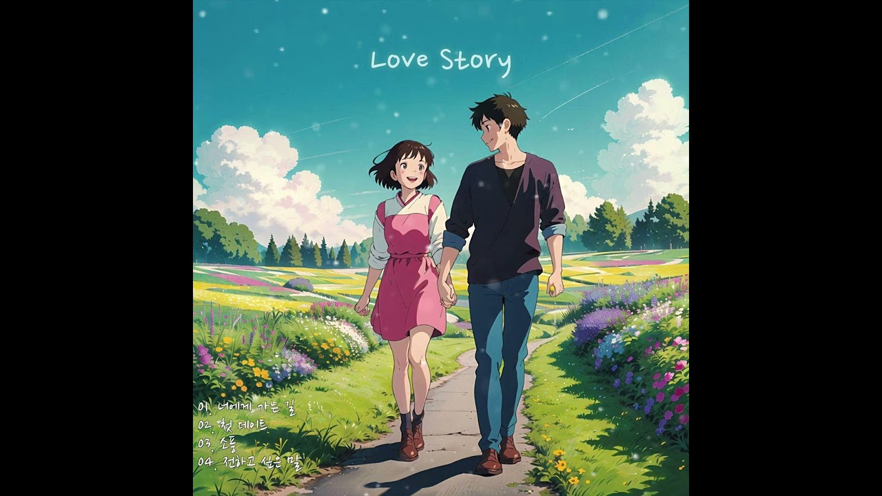 Love story 12분 피아노 몰아듣기 (뉴에이지 피아노, 피아노플리, 공부할 때 듣는 음악, 잘때 듣는 음악, 산책할 때 듣는 음악, 휴식 음악)