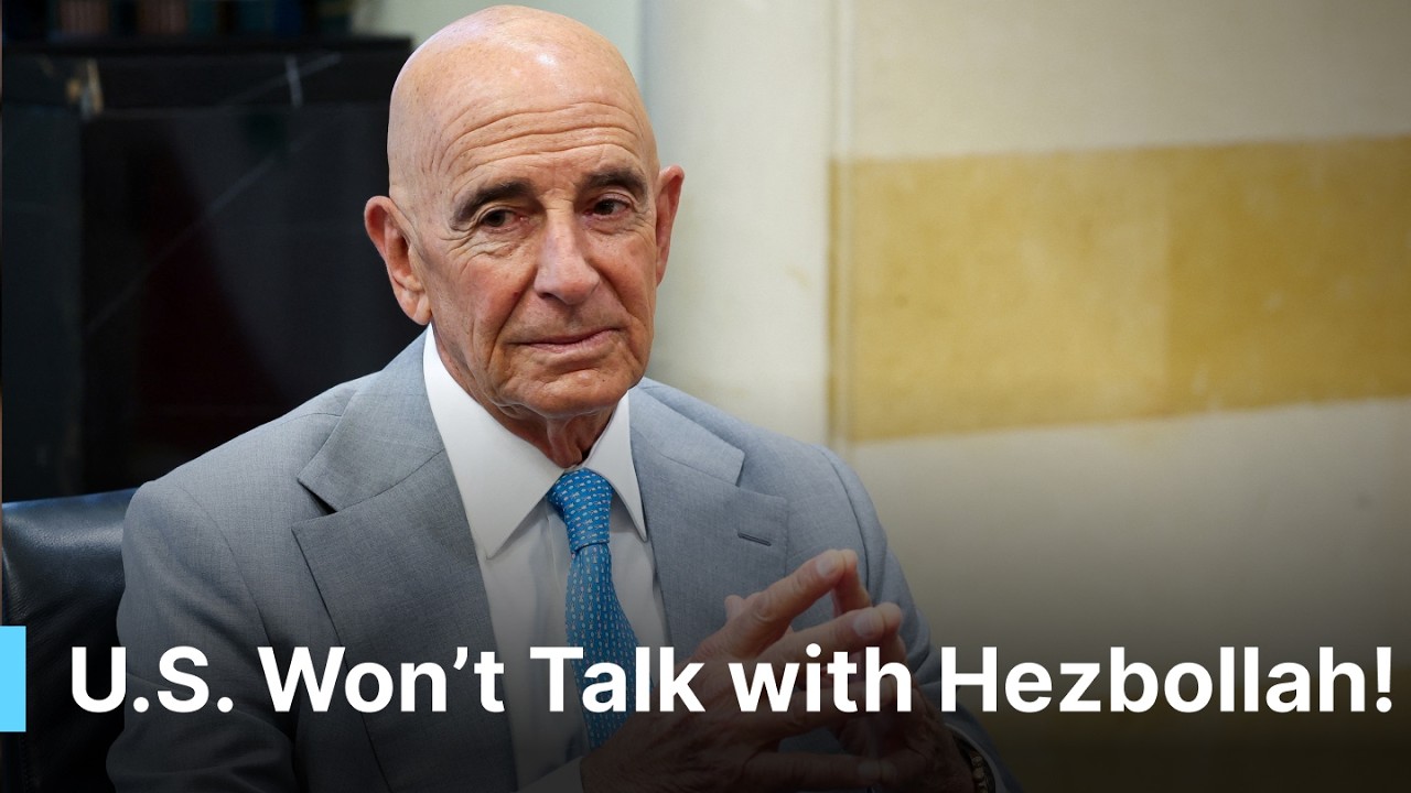 FULL REMARKS: U.S. Envoy Thomas Barrack Holds News Conference After Syria Talks with Lebanon | AC1B