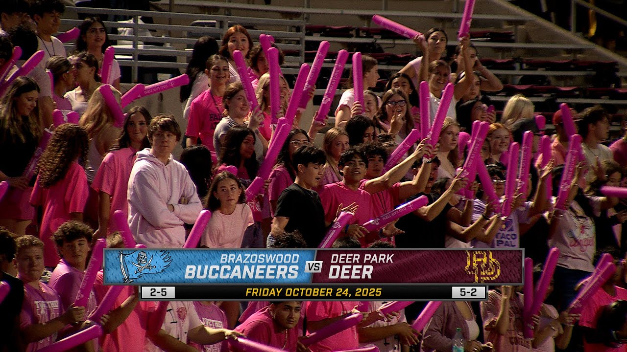 Deer Park Football vs Brazoswood - Game Highlights 10/24/25