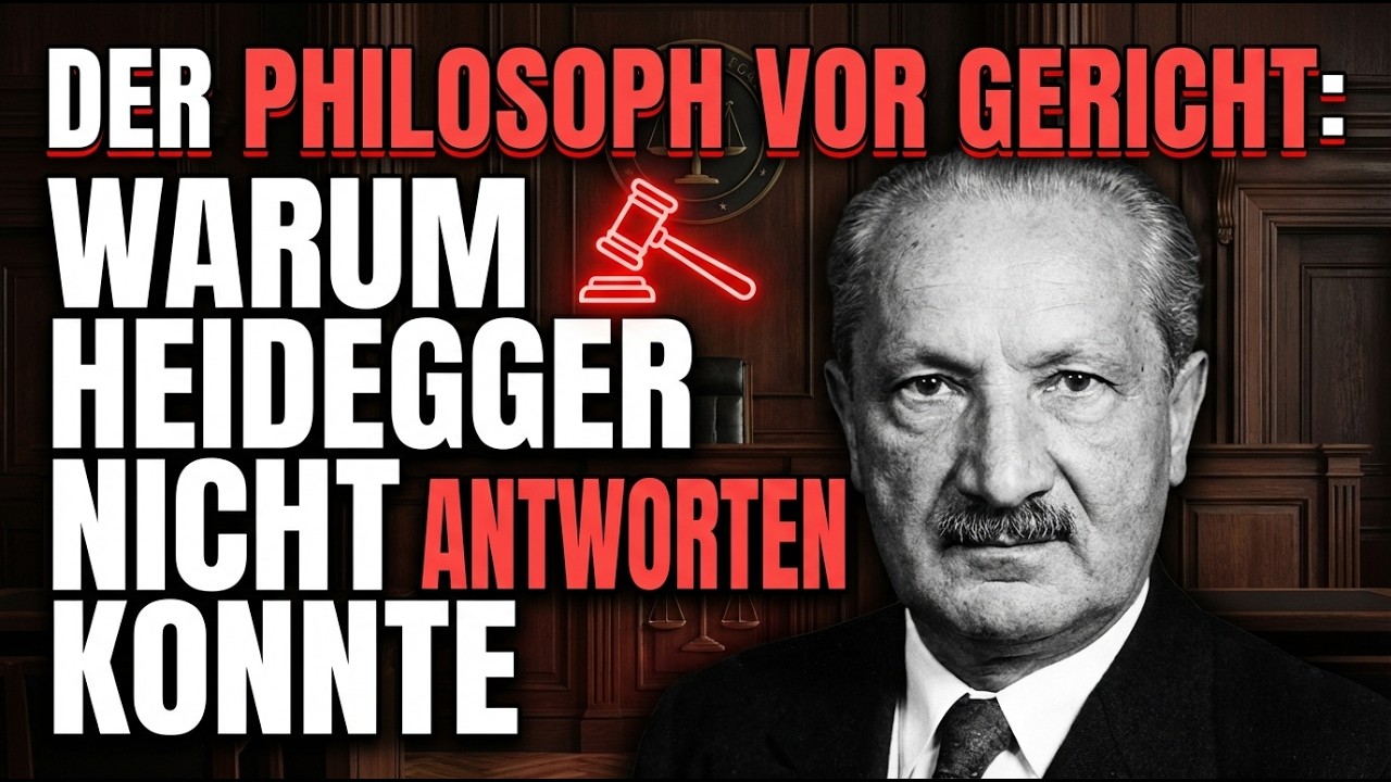 HEIDEGGER: DAS GENIE, DAS SEINE JÜDISCHE GELIEBTE VERRIET — UND SIE VERZIEH IHM